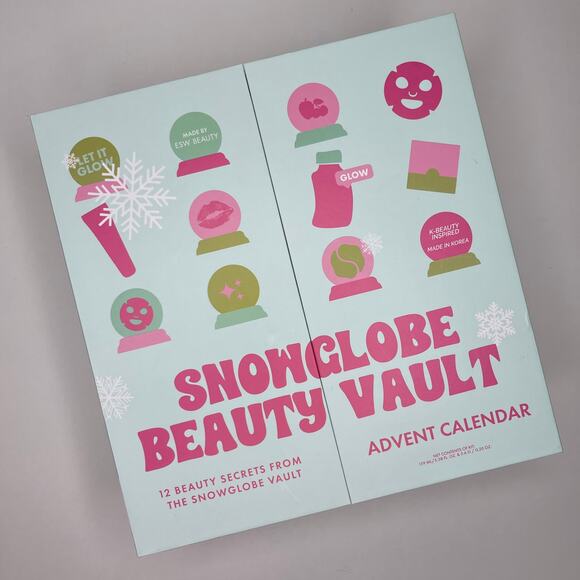 ESW Beauty — Snow Globe Beauty Vault 12 Day Advent Calendar Korean Skincare NEW! - Picture 7 of 13